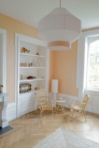 Chambre 7 du Château du Bost, proche de Lyon.