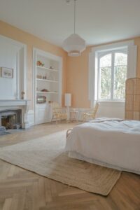 Chambre 7 du Château du Bost, proche de Lyon.