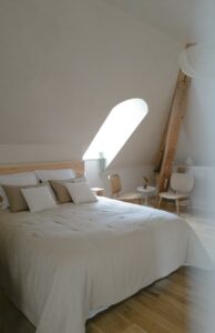 Chambre 8 du Château du Bost, proche de Lyon.