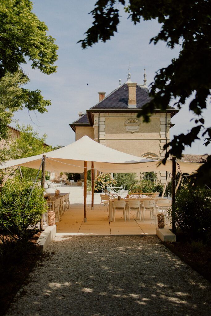terrasse tente nomade
